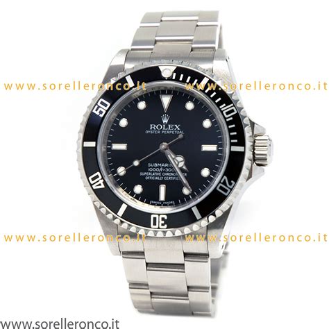 rolex submariner usato no data ref 14060m|rolex submariner 14060 stainless date.